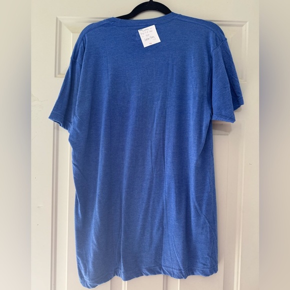 Blue MTV Graphic Short Sleeve T-Shirt Size Large - Picture 3 of 3